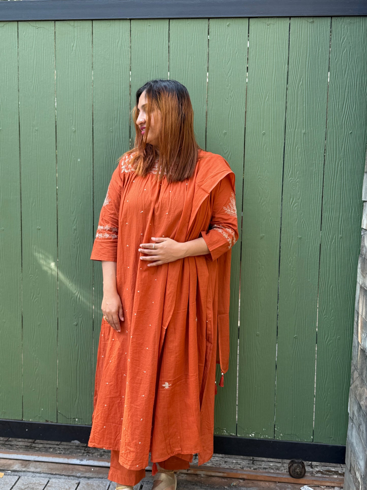 RUST ORANGE FULL SET-30462