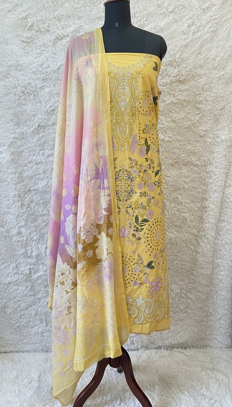 PAKISTANI LAWN COTTON MATERIAL - PAKI001