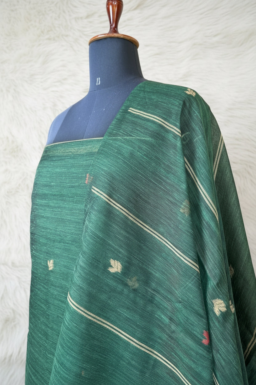 GREEN SALWAR MATERIAL - 30412