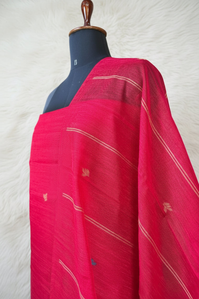 RANI PINK SALWAR MATERIAL - 30412