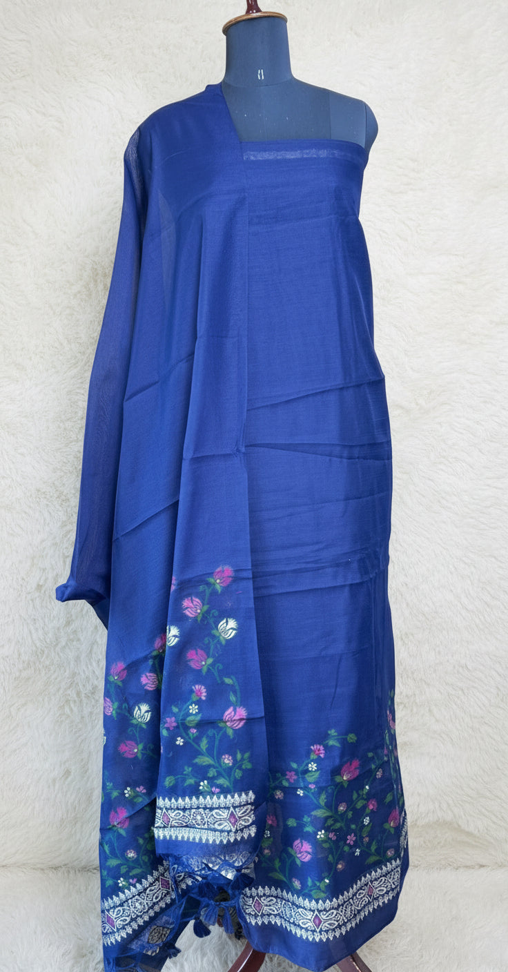 ROYAL BLUE SALWAR FULL SET MATERIAL - 30415