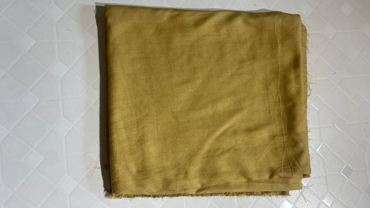 MUSLIN YELLOW SALWAR FULL SET MATERIAL-30520