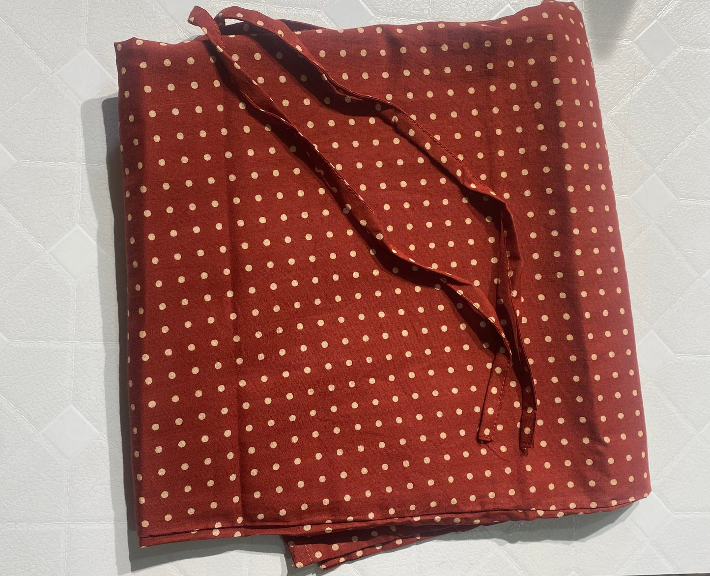 RUST BROWN COTTON FULL SALWAR SET - 30541