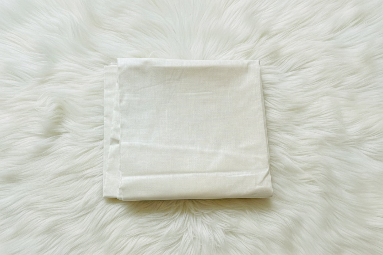 CAMBRIC COTTON BEIGE & ROSE FULL SALWAR MATERIAL- 30565