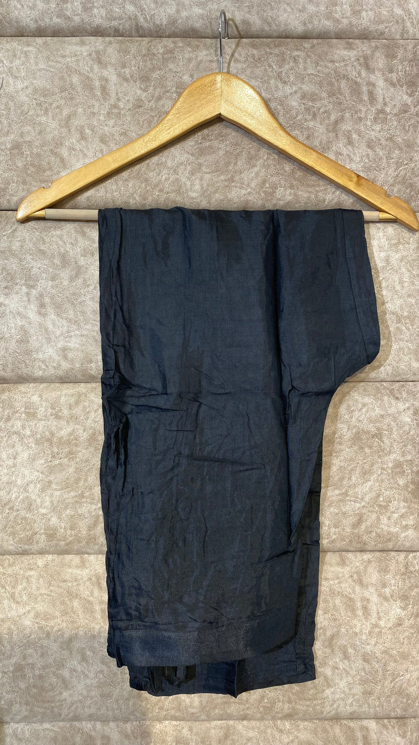 BLACK CREPE FULL SALWAR SET- 30593