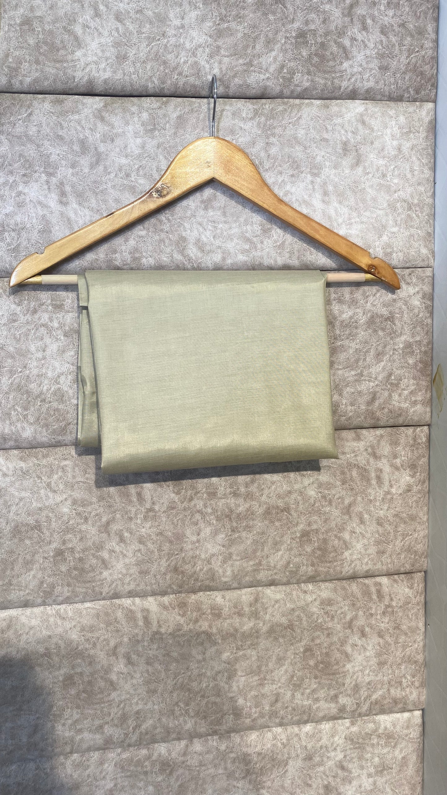 CHIKKU SYNTHETIC SILK SALWAR MATERIAL- 30615