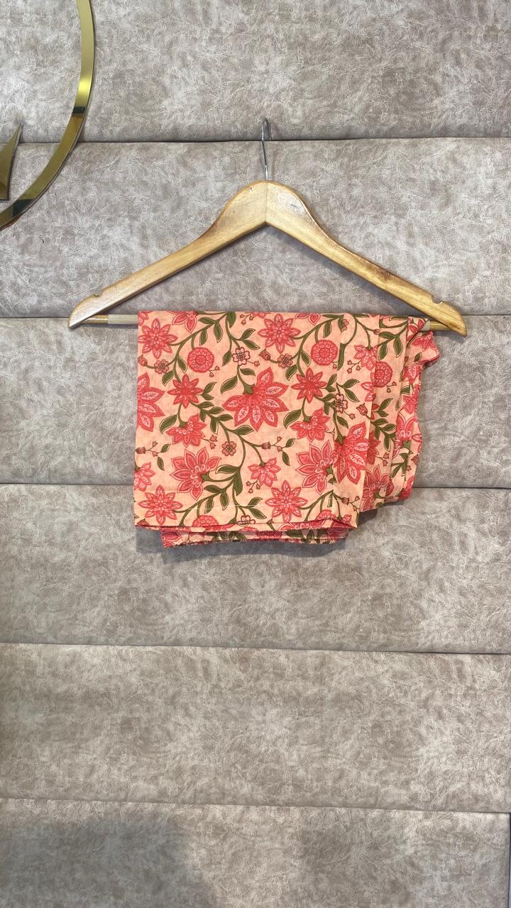 COTTON PEACH FULL SALWAR SET - 30632