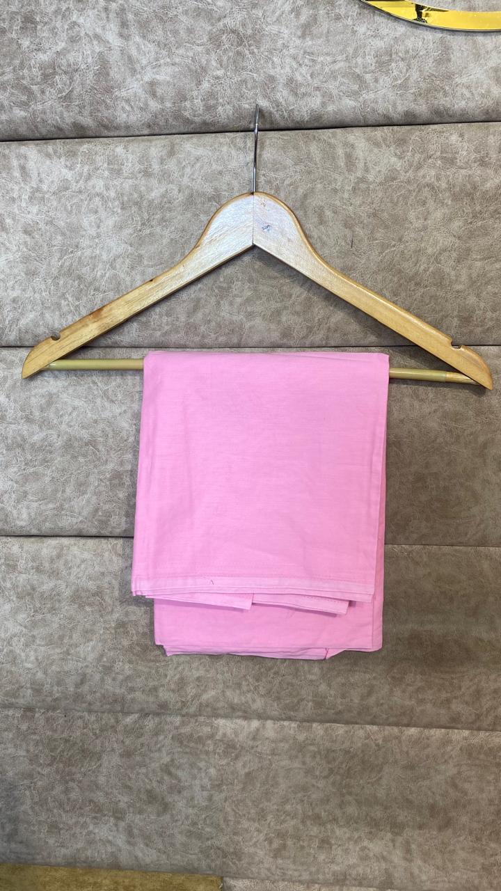 COTTON PASTEL PINK FULL SALWAR MATERIAL- 30577