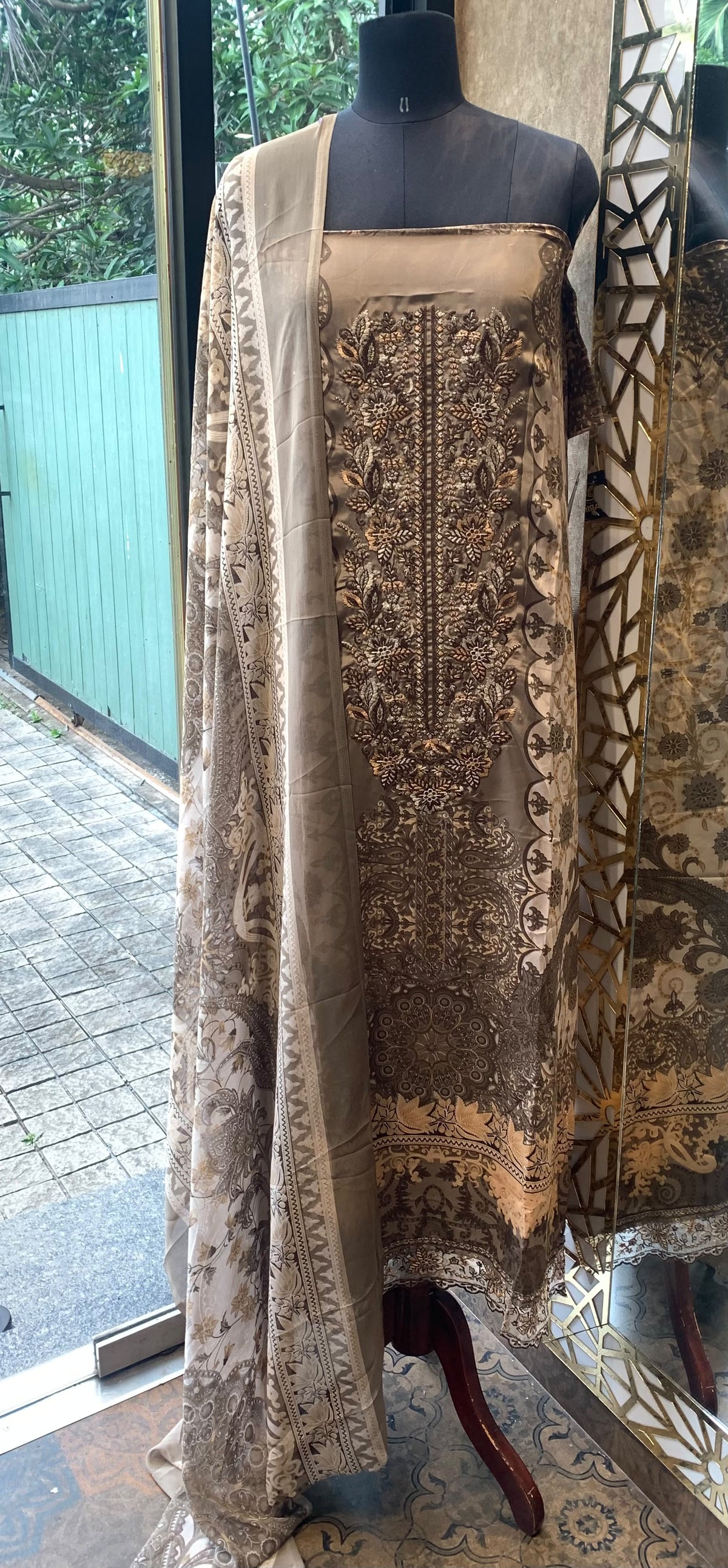 CRAPE PAKISTANI MATERIAL - 30767