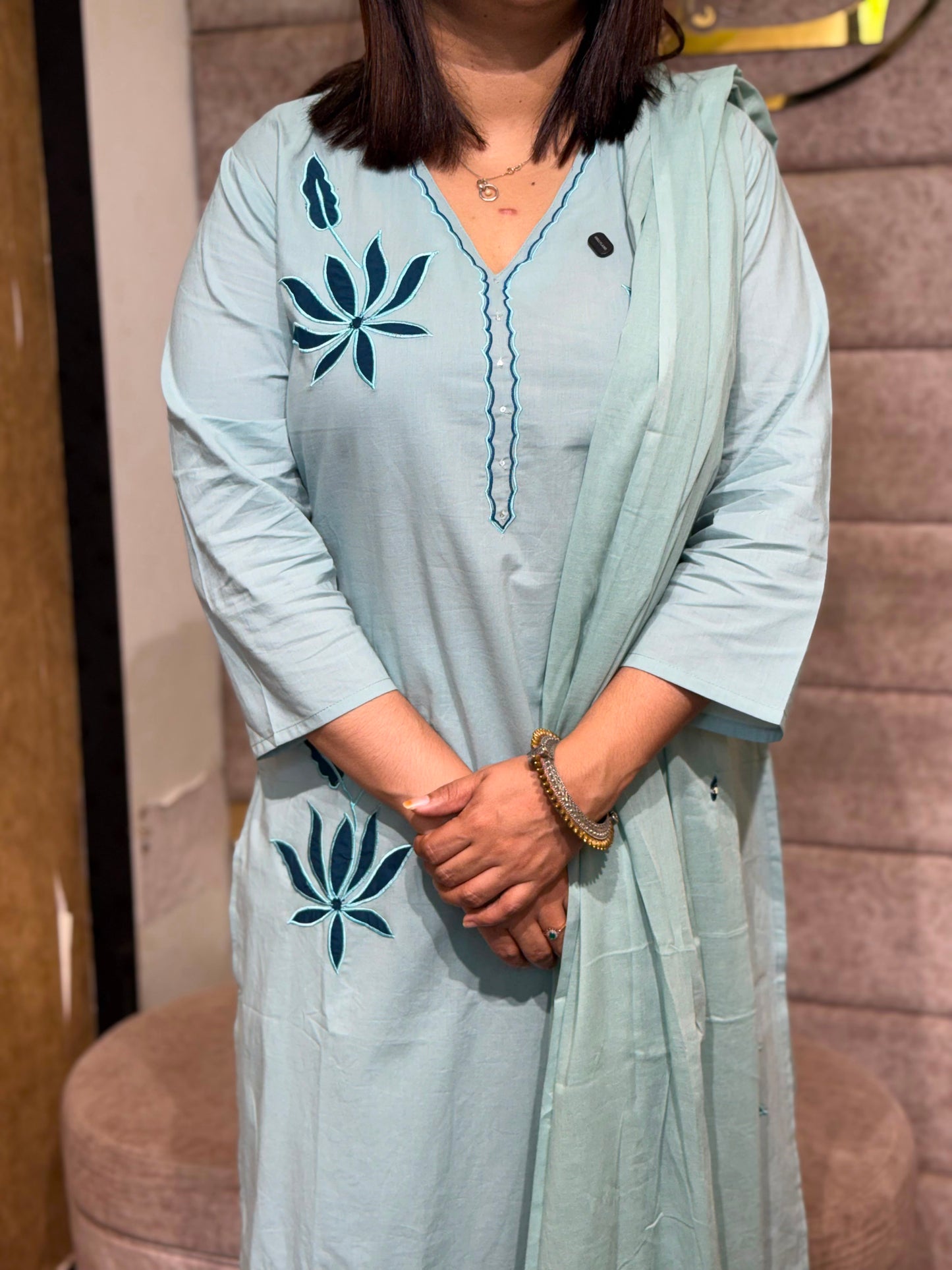 BLUE COLUR SALWAR SUIT -30751