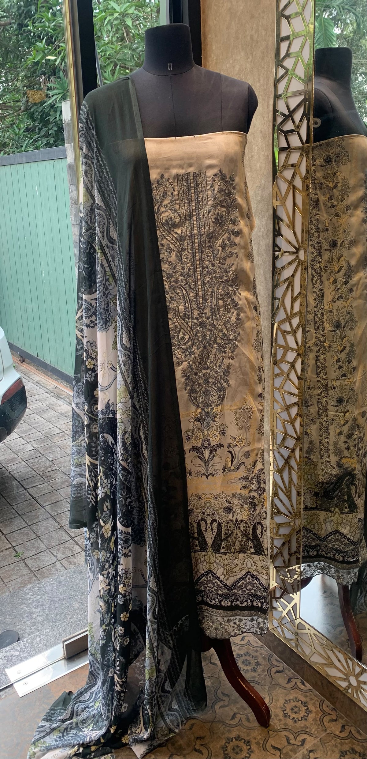 CRAPE PAKISTANI MATERIAL -30767