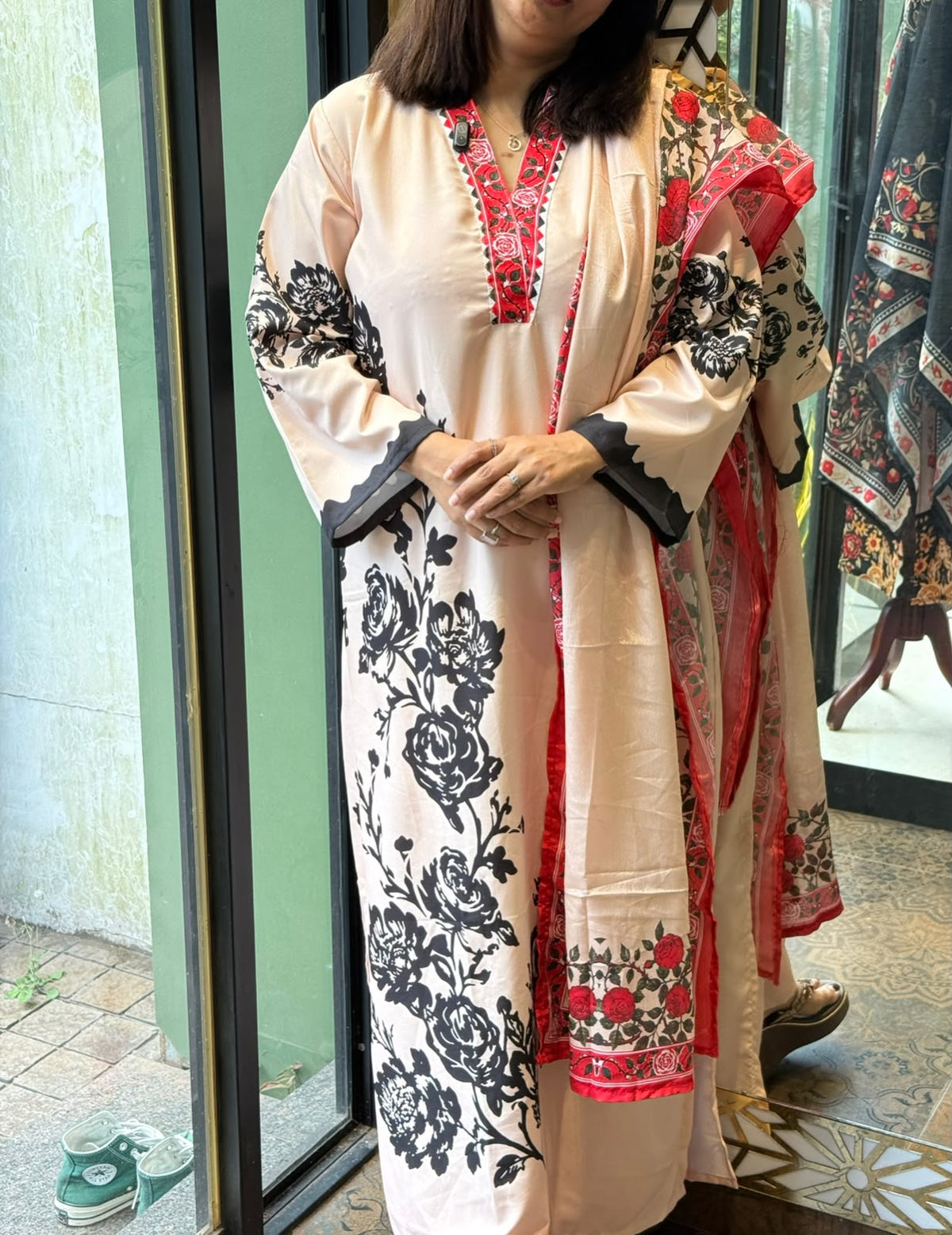 PAKISTHANI KAFTHAN SUITE-30777