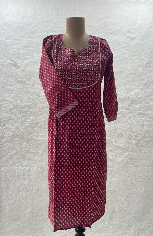 (OFFER)RED COD SET -2783