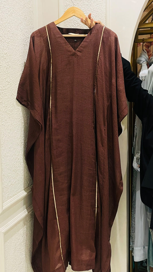 CLASSIC BROWN KAFTAN -52719