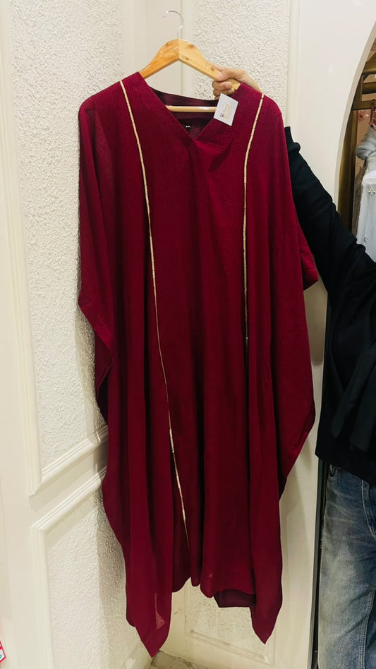 CLASSIC MEROON KAFTAN -52719