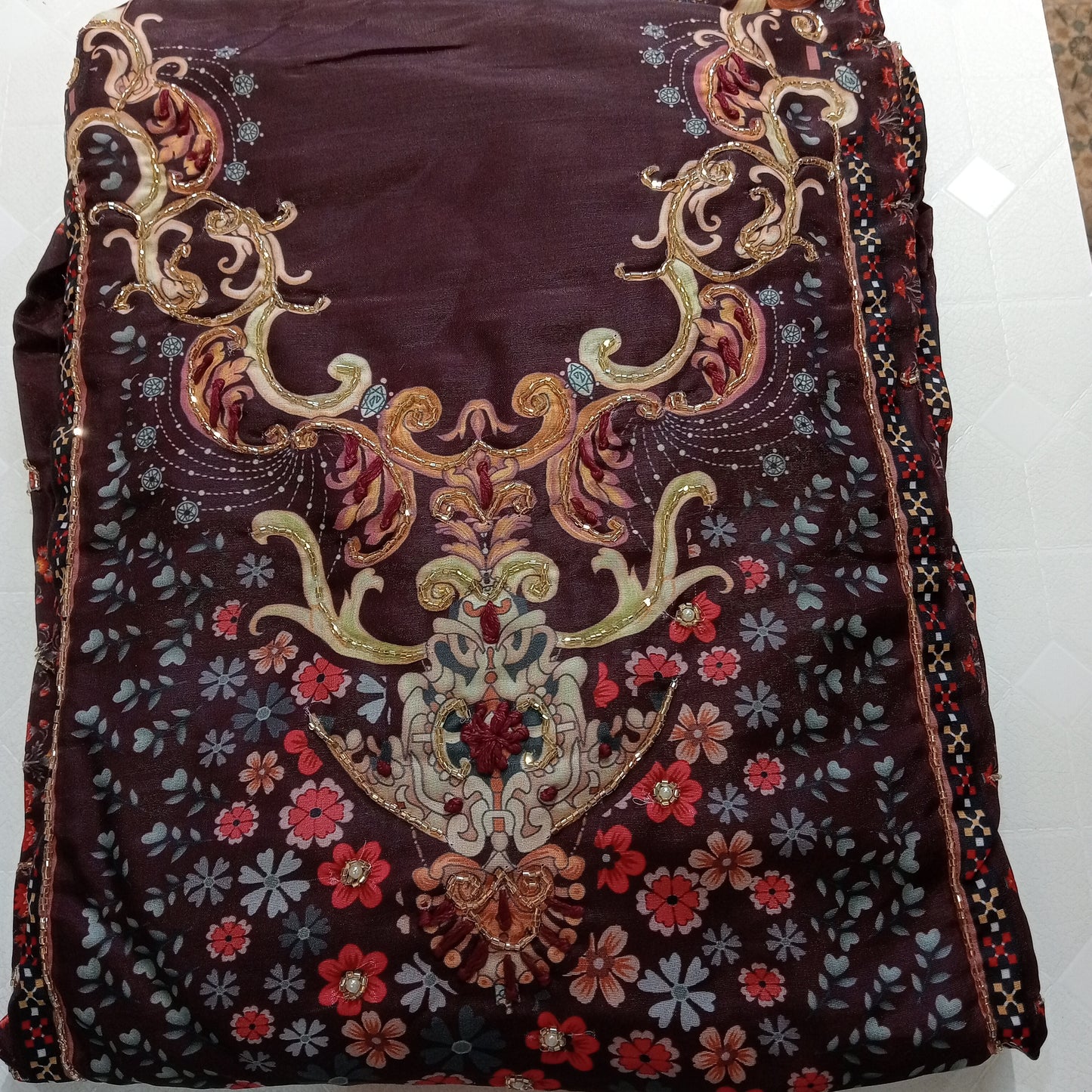 pakisthani silk material