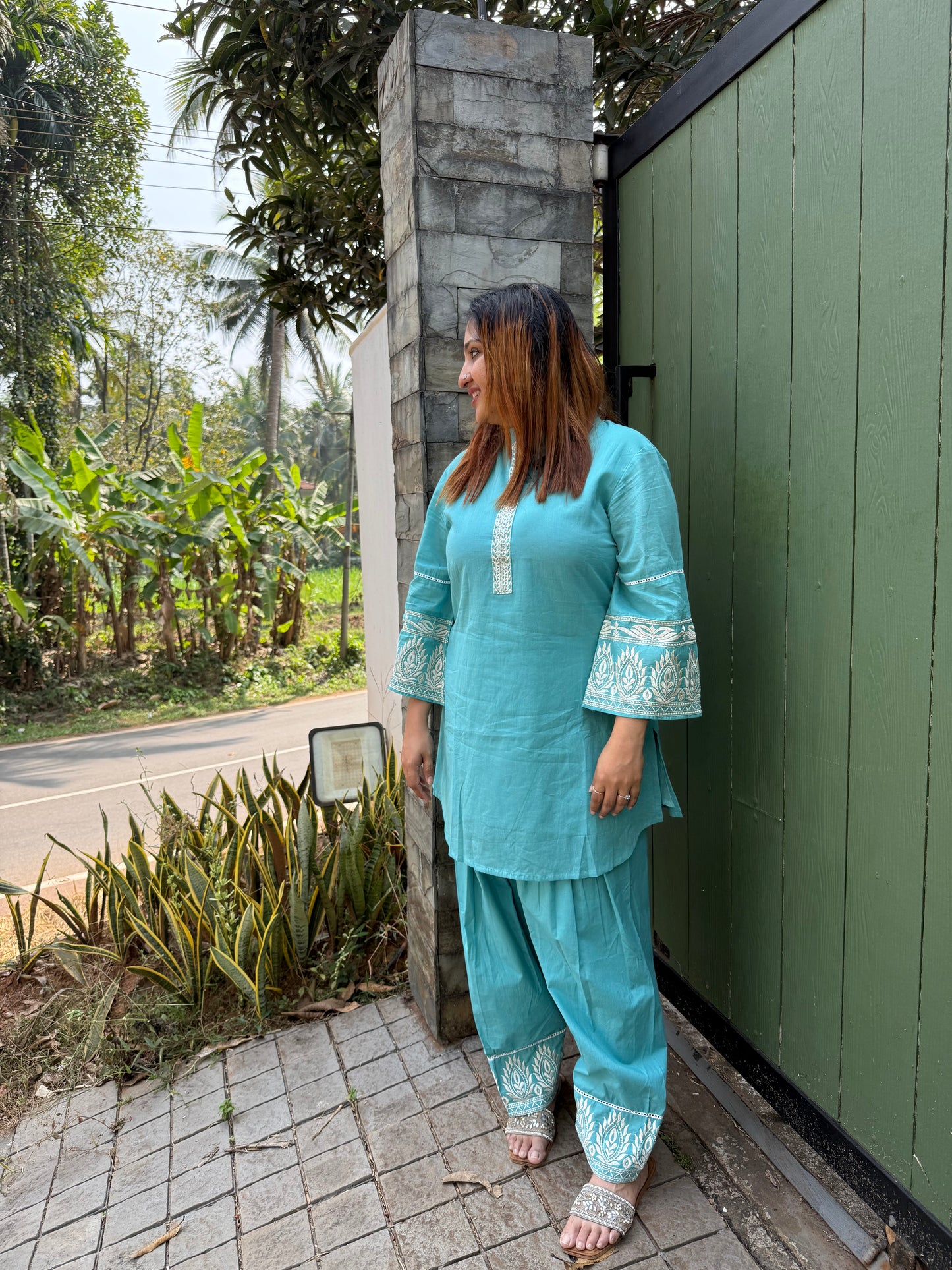 COTTON POWDER BLUE COD SET- 30590