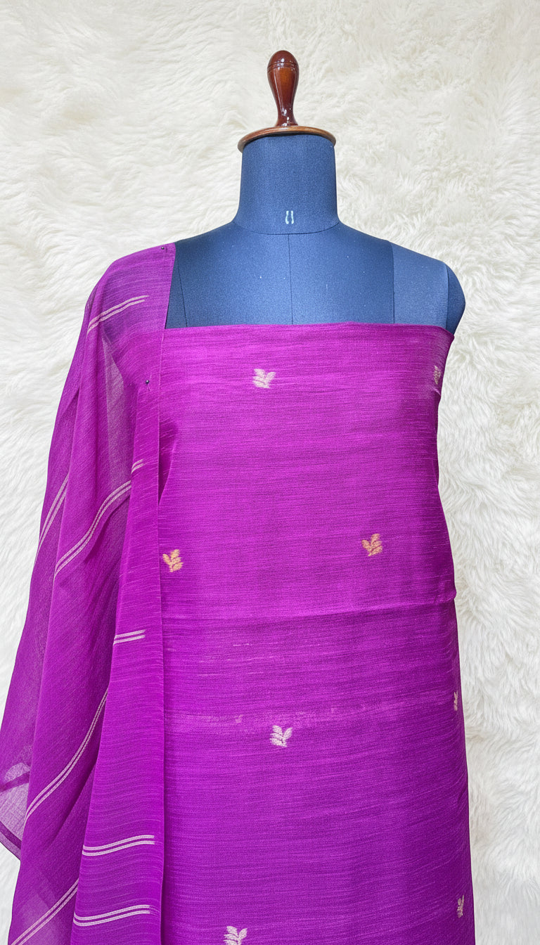 MAGENTA SALWAR MATERIAL - 30412