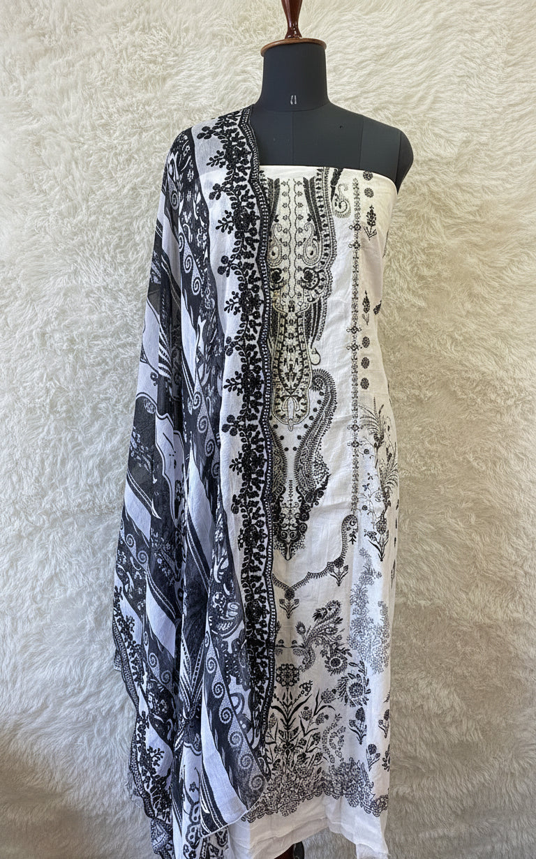 PAKISTANI LAWN COTTON MATERIAL - PAKI001