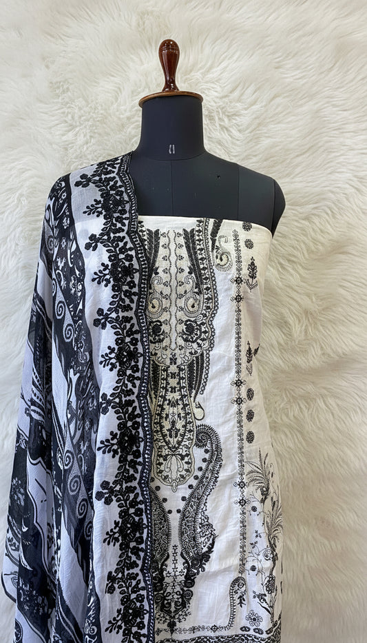 PAKISTANI LAWN COTTON MATERIAL - PAKI001