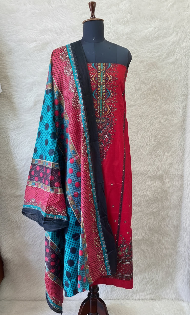 PAKISTANI LAWN COTTON MATERIAL - PAKI001