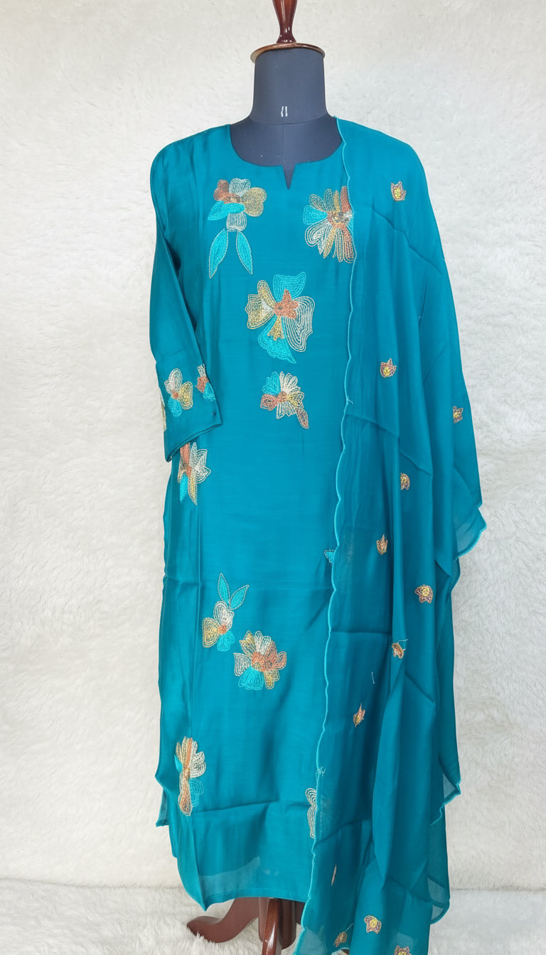 APLINE GREEN FULL SALWAR SET -  30447