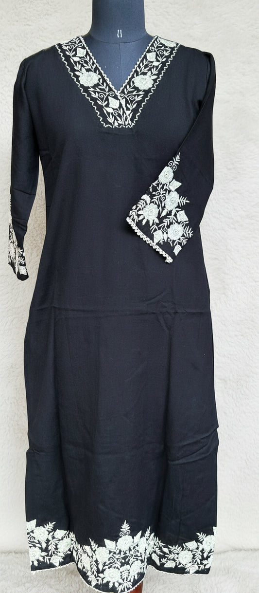 (OFFER) BLACK KURTHI-2568