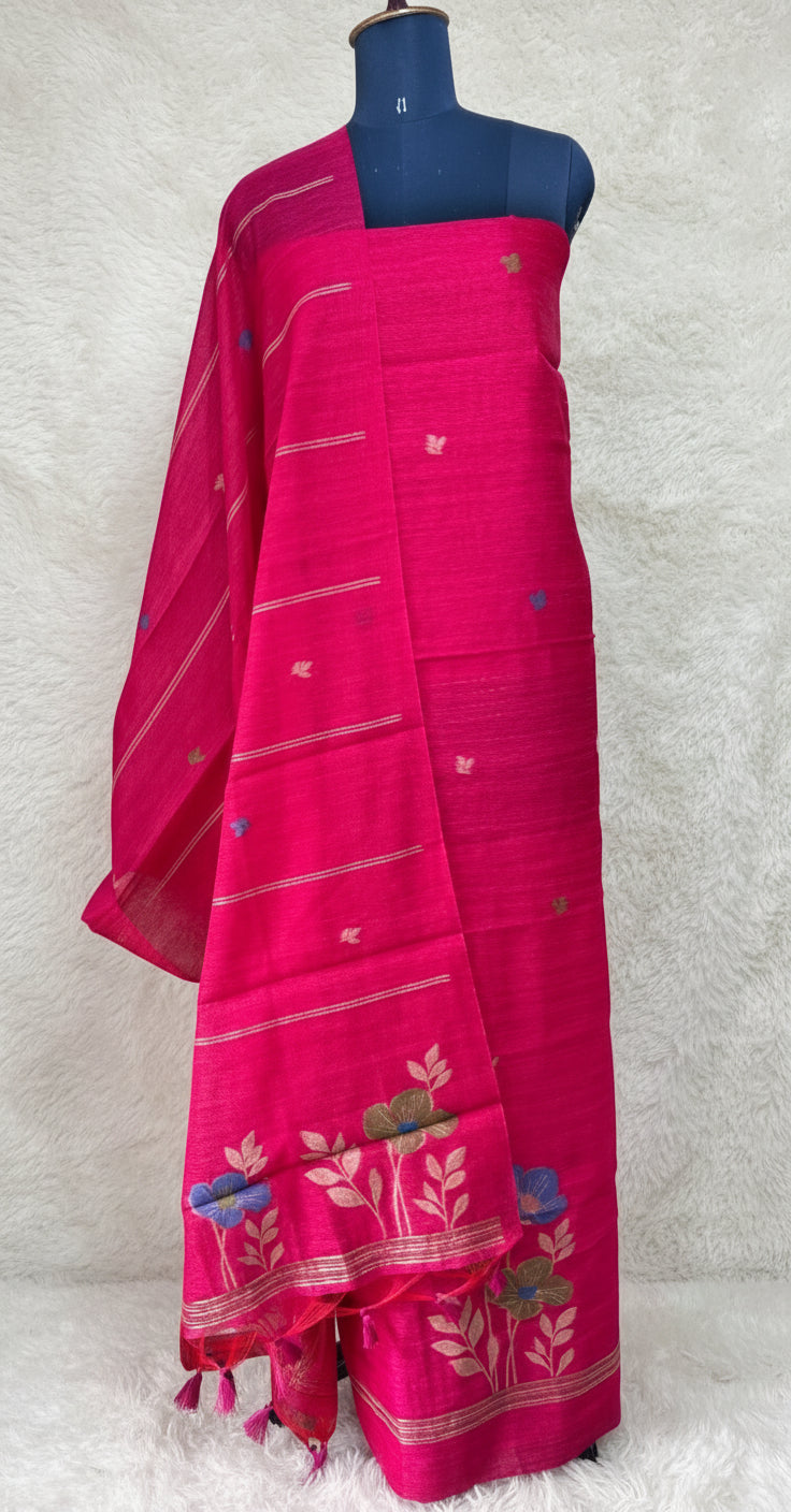 RANI PINK SALWAR MATERIAL - 30412