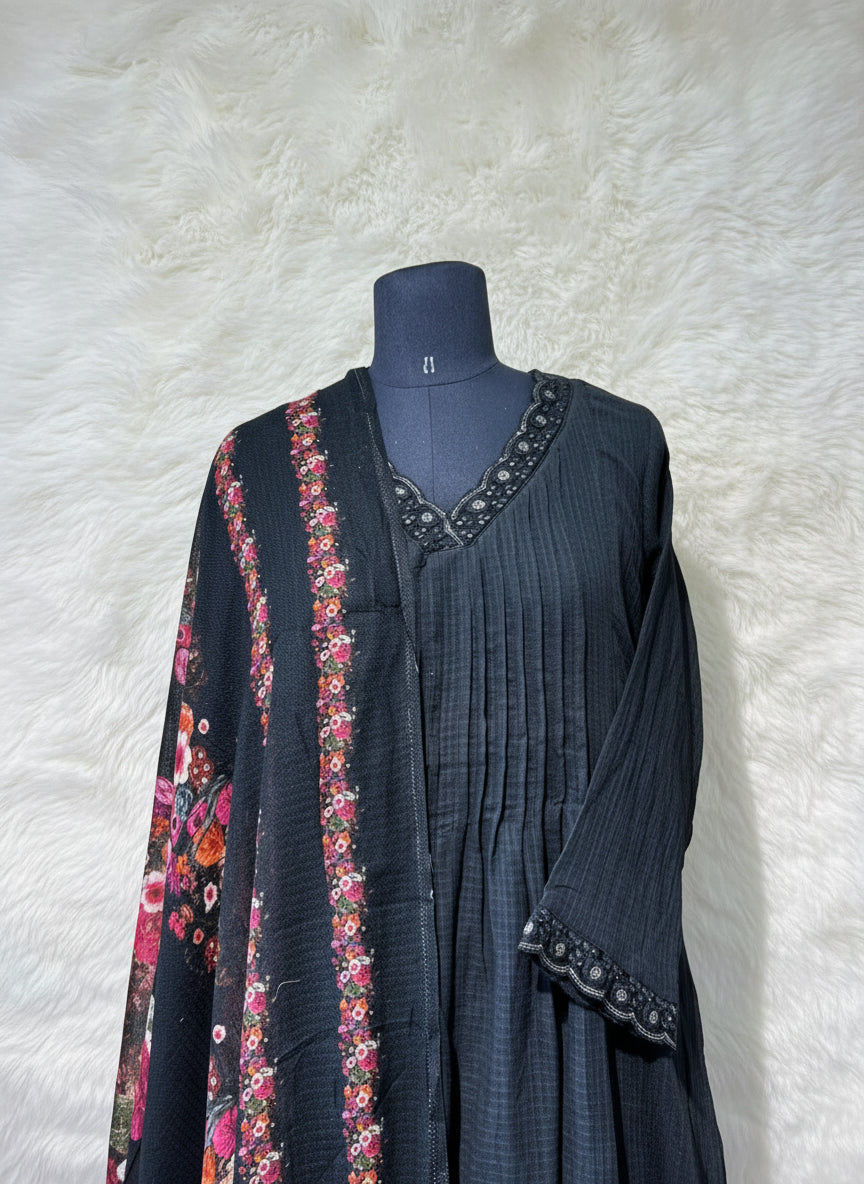 COTTA BLACK SALWAR SET - 30434