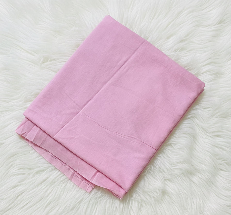 COTTON PASTEL PINK FULL SALWAR MATERIAL - 30578