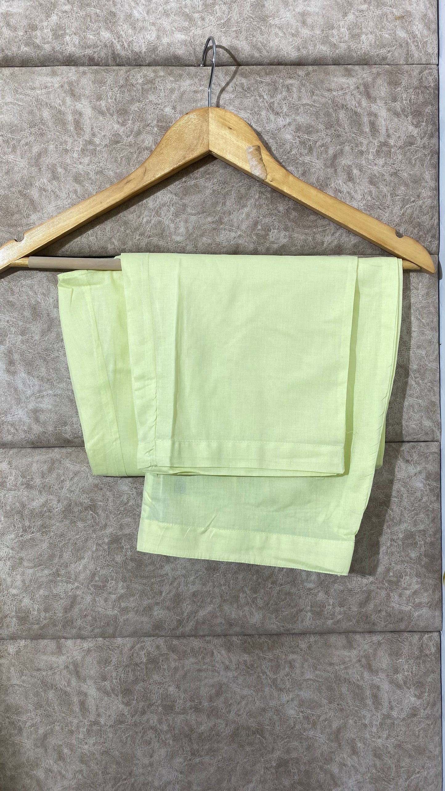 COTTON LIME YELLOW FULL CHURIDHAR SET - 30588