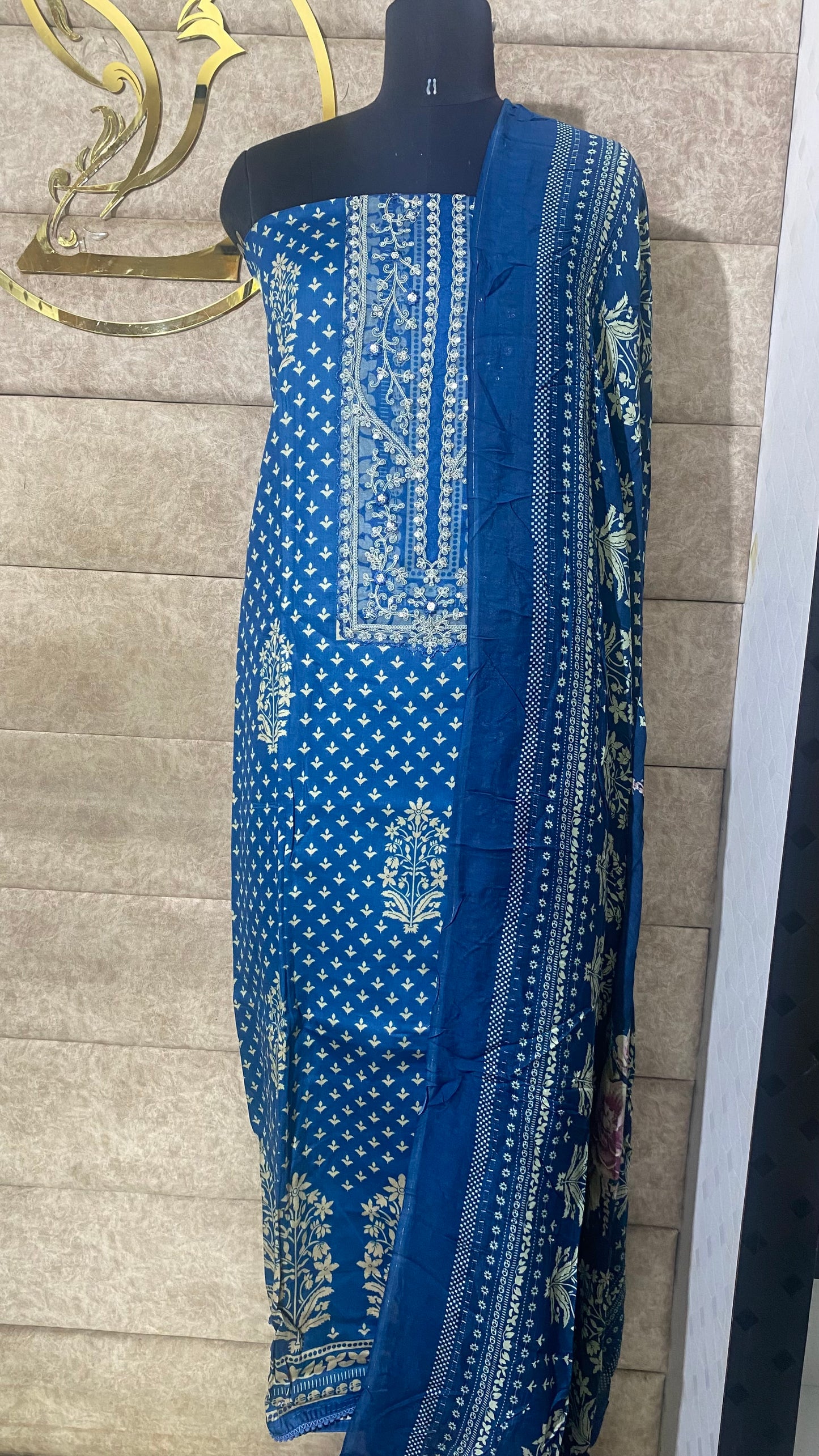 BLUE FULL SALWAR SET - 30567