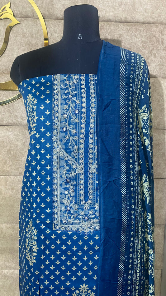BLUE FULL SALWAR SET - 30567
