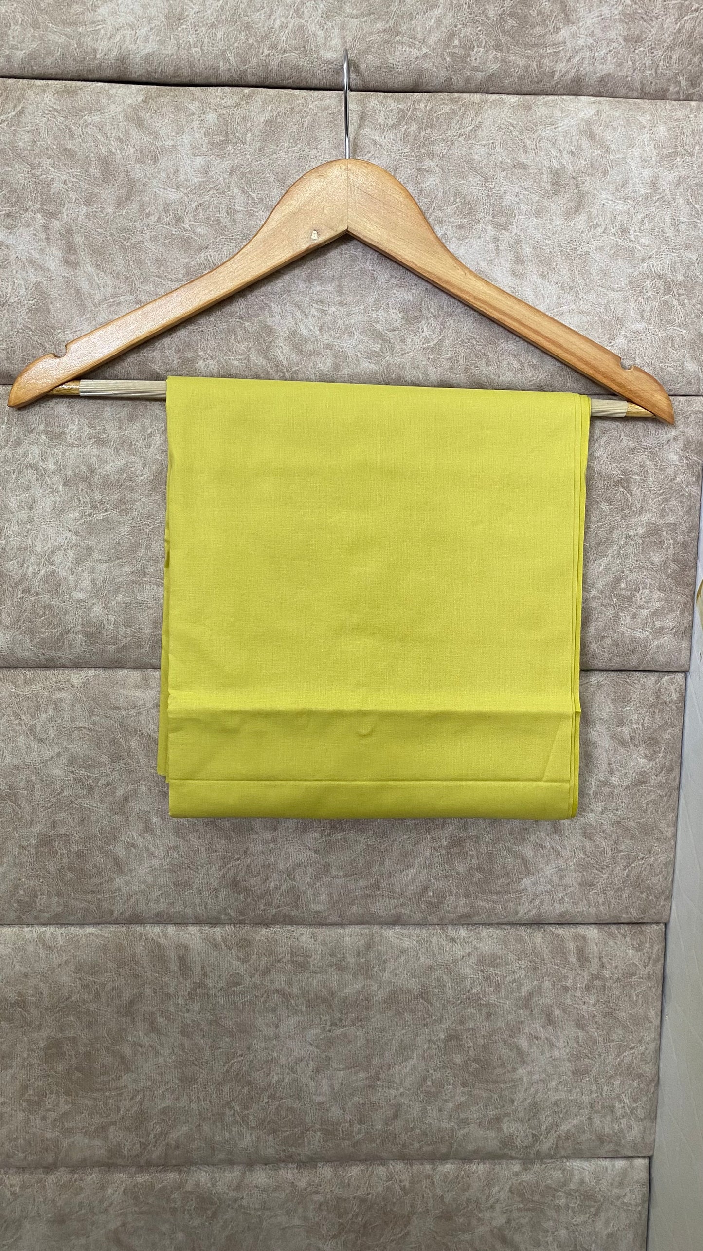 COTTON LEMON YELLOW FULL SALWAR MATERIAL - 30572