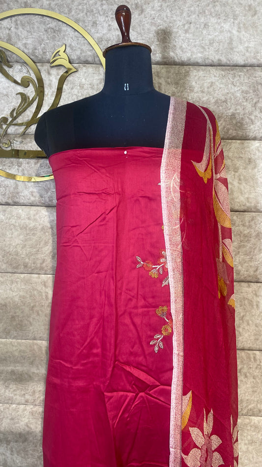 COTTON ROSE  FULL SALWAR SET - 30576