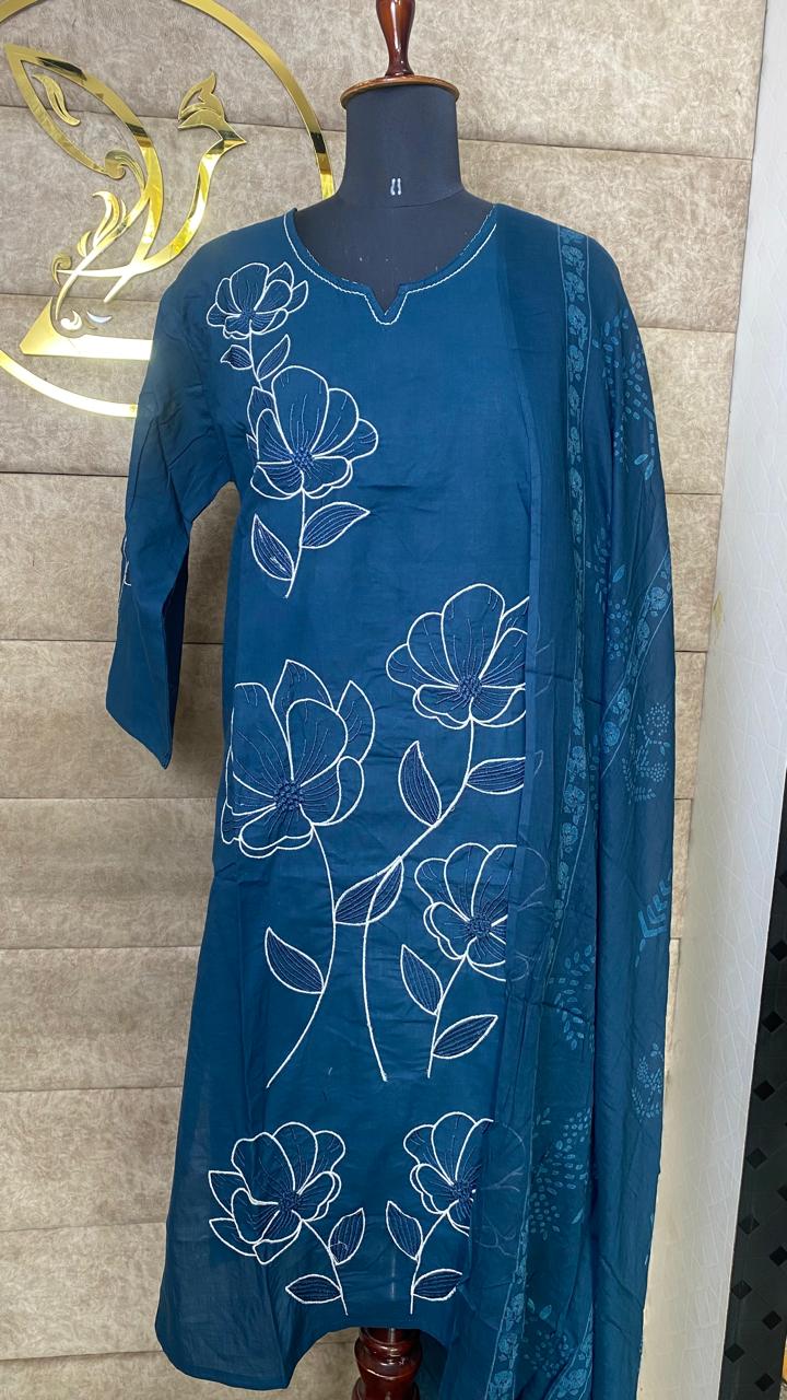 COTTON FULL SALWAR SET - 30497