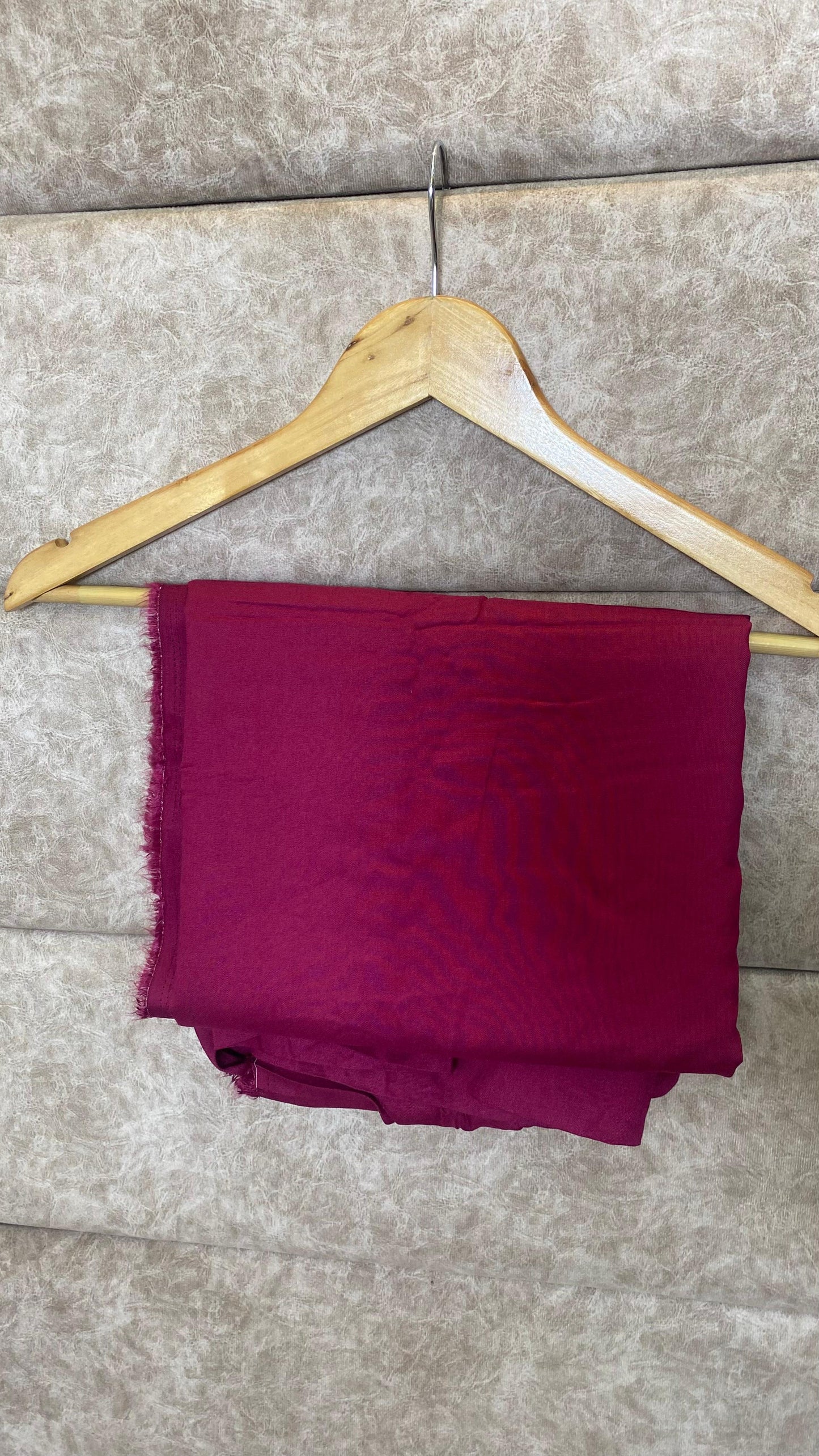 RAYON WINE PAKISTANI FULL SALWAR MATERIAL - 30651