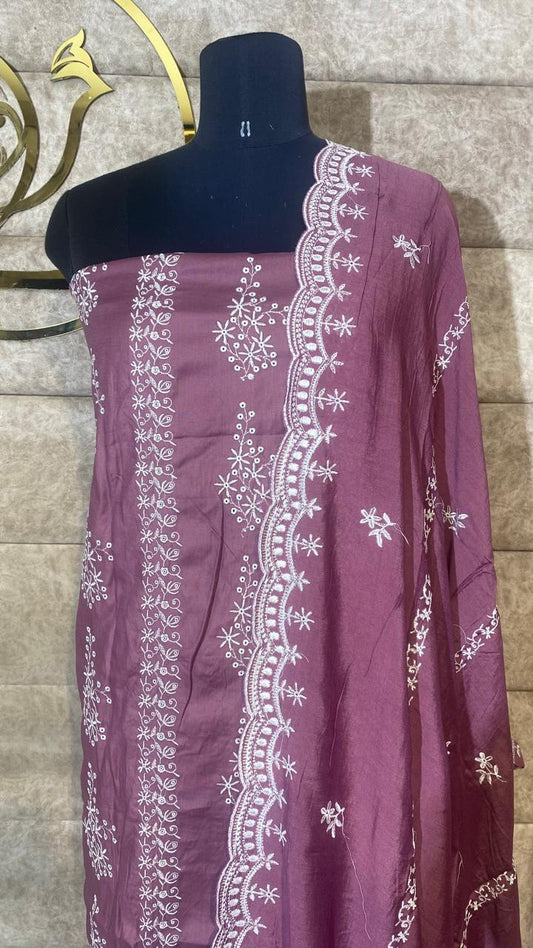 ONION PINK FULL SALWAR MATERIAL - 30570