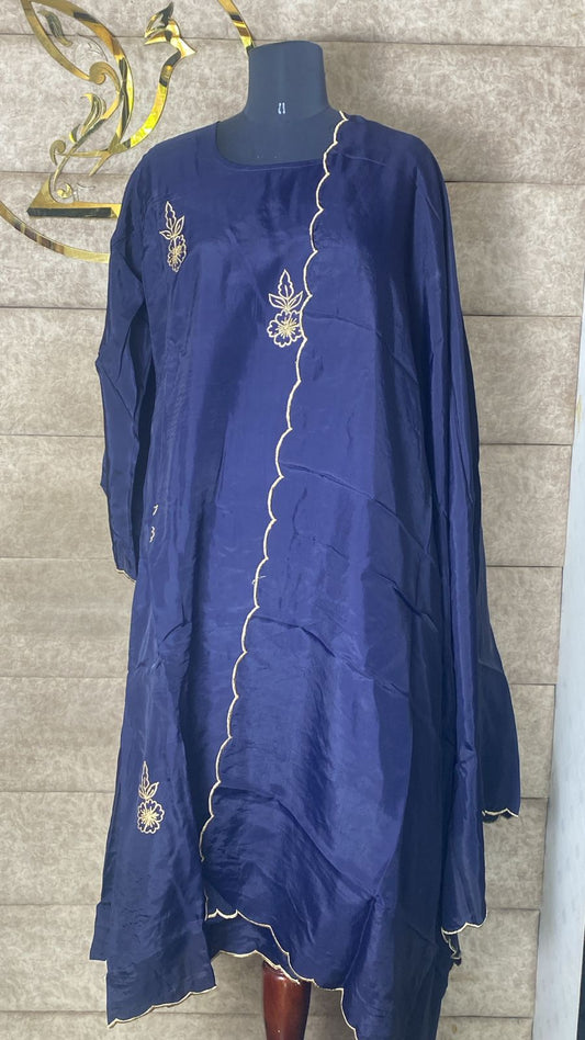 NAVY BLUE FULL SALWAR SET - 30677