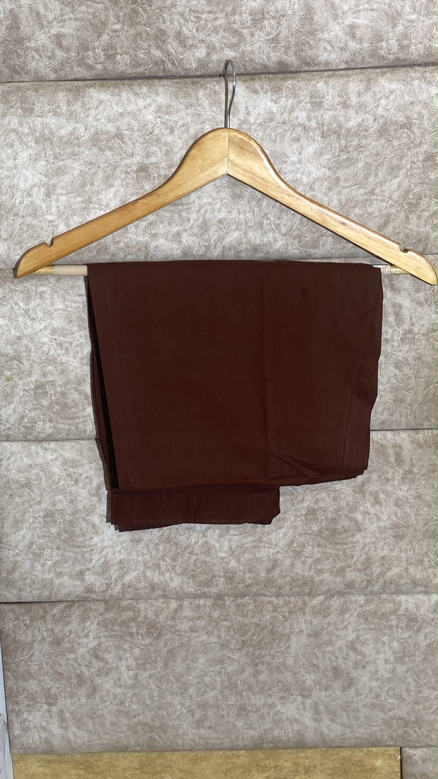 COFFEE BROWN COTTON FULL SALWAR SET - 30699