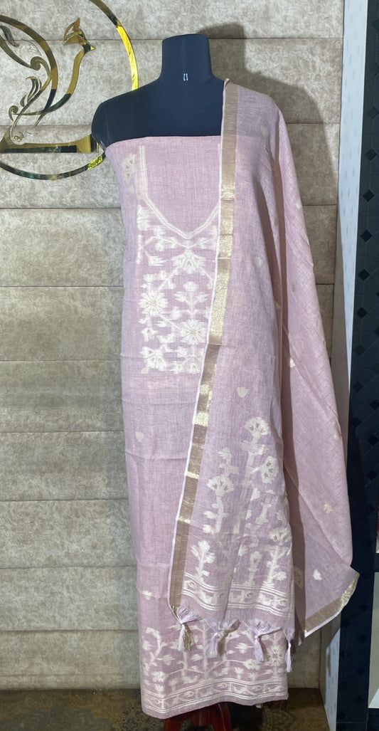 PASTEL PURPLE FULL SALWAR MATERIAL - 30708