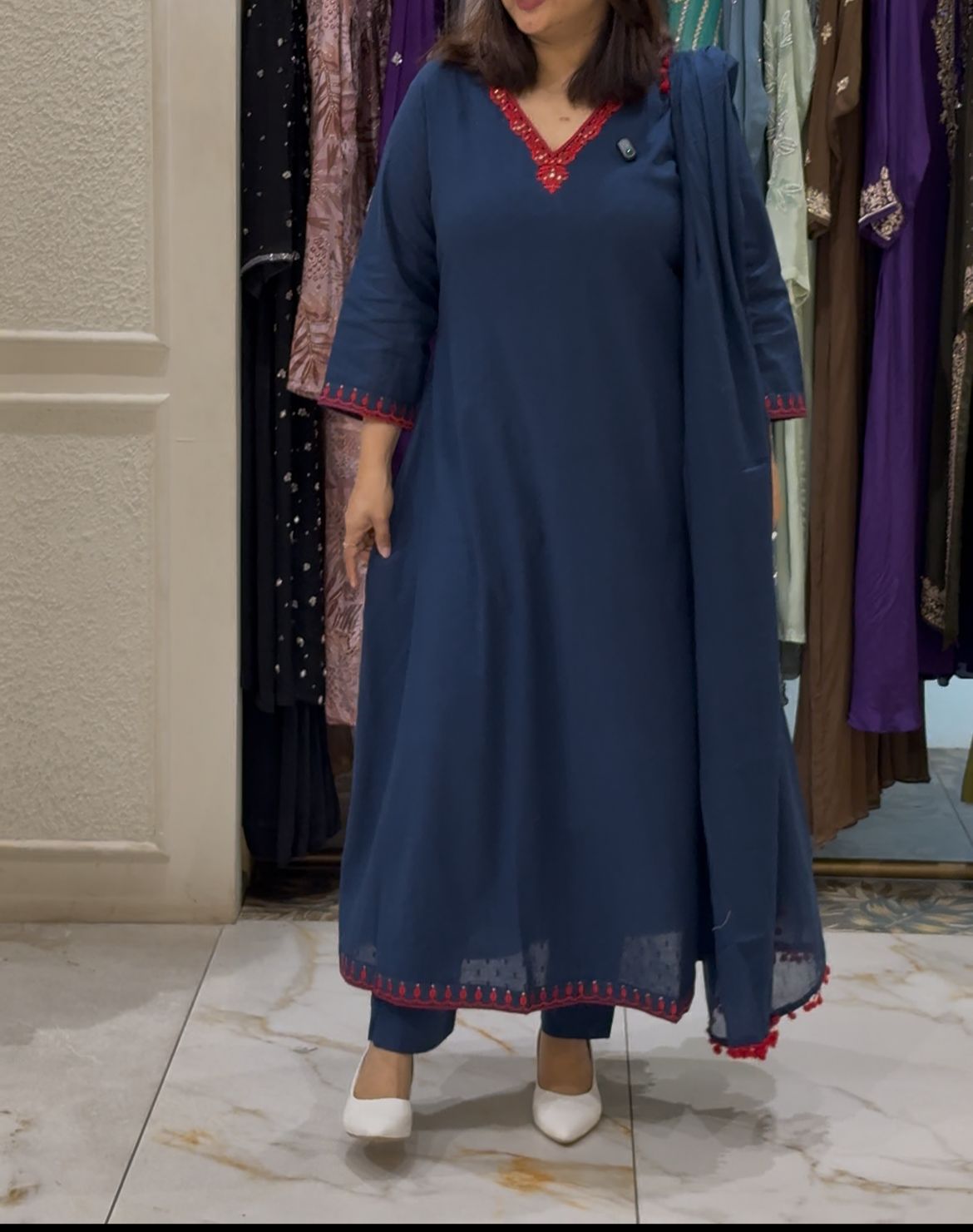 CLASSIC BLUE KURUTA SET-52673