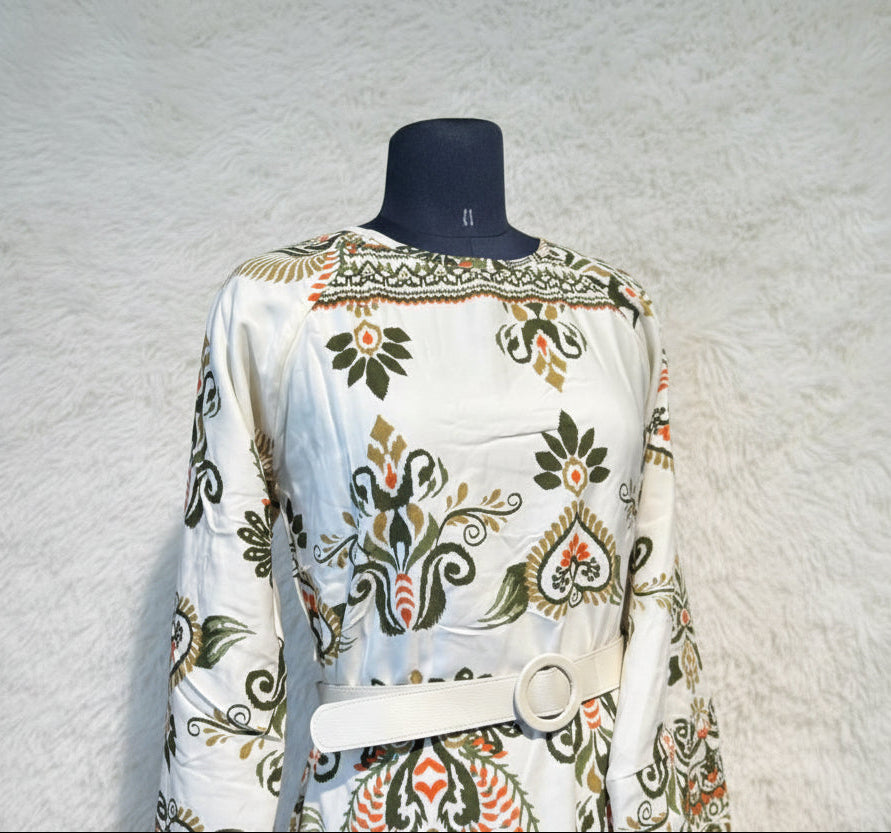 WESTERN WHITE GOWN   -30463