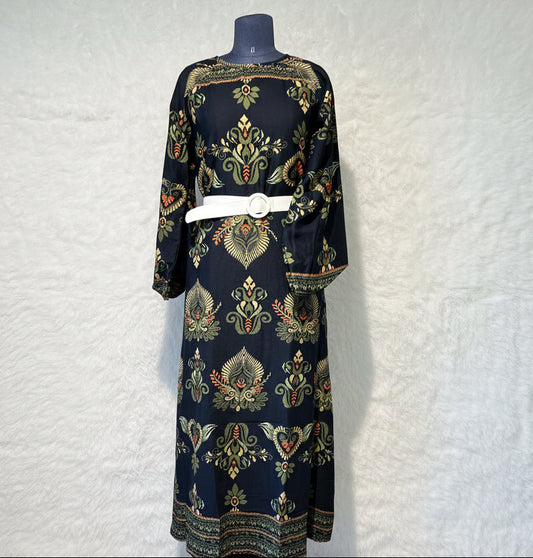 WESTERN BLACK GOWN - 30463