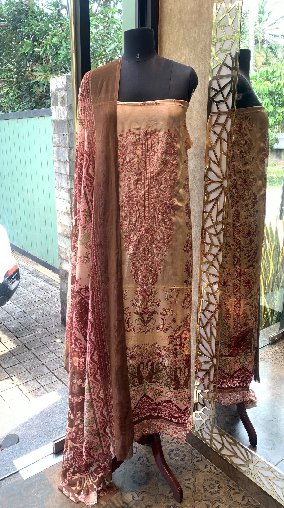 CRAPE PAKISTANI MATERIAL - 30767