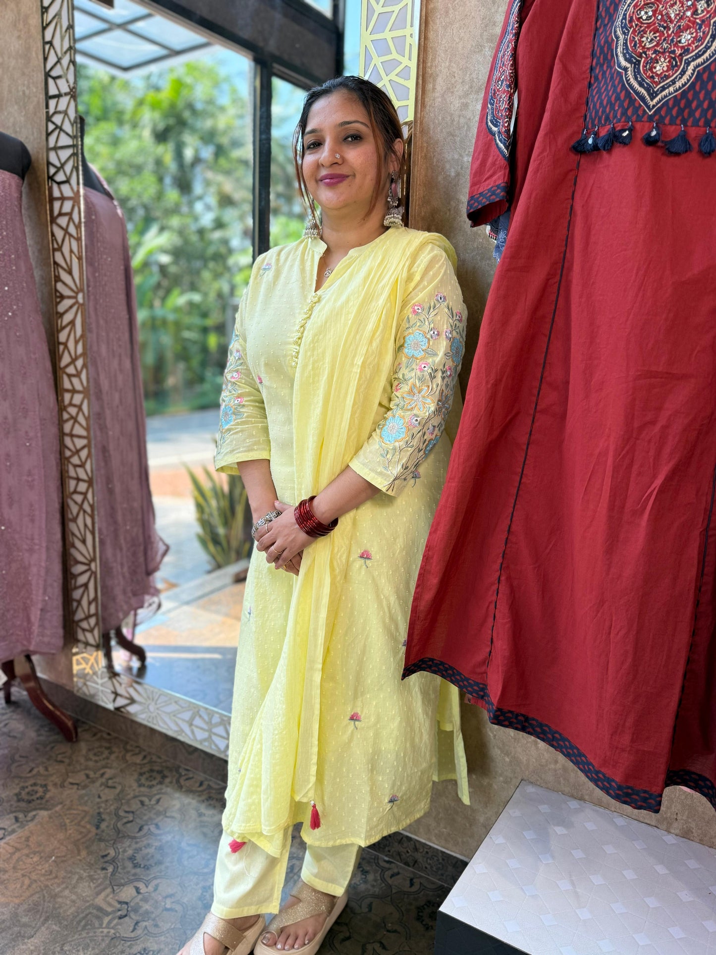 FULL KURTHA SET - 30398