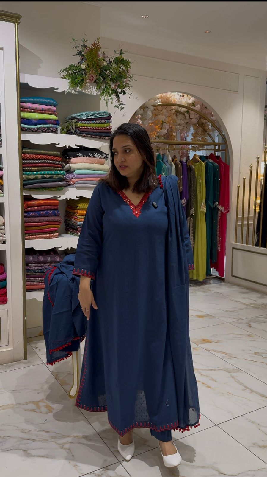 CLASSIC BLUE KURUTA SET-52673