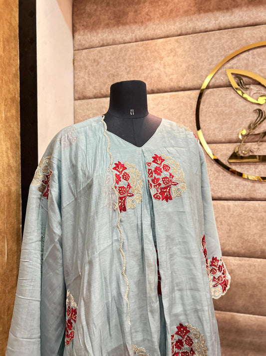 OCEAN BLUE FULL SET SALWAR- 30490