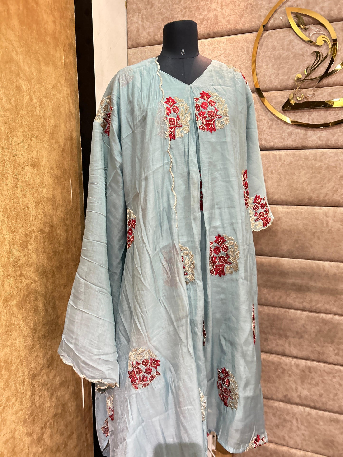 OCEAN BLUE FULL SET SALWAR- 30490