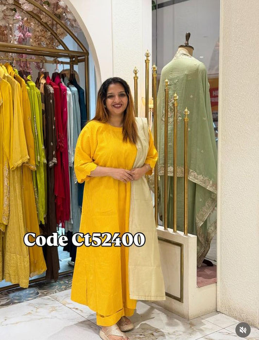 YELLOW FULL SALWAR SET